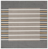 Safavieh Pyramid 6'-7" x 6'-7" Rug in Grey / Ivory Gold