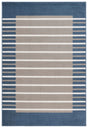 Safavieh Pyramid 4'-5" x 6'-5" Rug in Grey / Ivory Navy