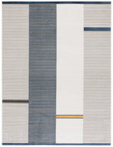 Safavieh Pyramid Pyr234A Grey/Ivory Navy Rug.