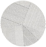 Safavieh Pyramid 6'-7" x 6'-7" Rug in Ivory / Grey