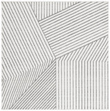 Safavieh Pyramid 6'-7" x 6'-7" Rug in Ivory / Grey