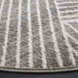 Safavieh Pyramid 6'-7" x 6'-7" Rug in Grey / Ivory