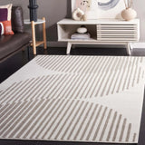 Safavieh Pyramid 4'-5" x 6'-5" Rug in Ivory / Grey
