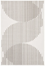 Safavieh Pyramid 4'-5" x 6'-5" Rug in Ivory / Grey