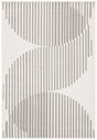 Safavieh Pyramid 4'-5" x 6'-5" Rug in Ivory / Grey