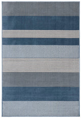 Safavieh Pyramid 4'-5" x 6'-5" Rug in Navy / Ivory
