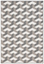Safavieh Pyramid 4'-5" x 6'-5" Rug in Grey / Ivory