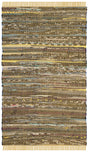 Safavieh Rag Rug 2'-0" x 3'-0" Rug in Yellow / Multi