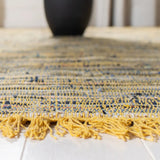 Safavieh Rag Rug 4'-0" x 6'-0" Rug in Yellow / Multi
