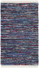 Safavieh Rag Rug 2'-0" x 3'-0" Rug in Blue / Multi