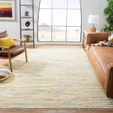 Safavieh Rag Rug 10'-0" x 14'-0" Rug in Gold / Multi