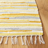 Safavieh Rag Rug 4'-0" x 6'-0" Rug in Gold / Multi