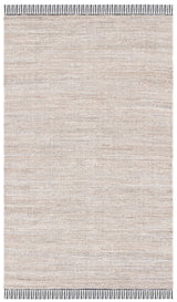 Safavieh Rag Rug 4'-0" x 6'-0" Rug in Ivory / Black