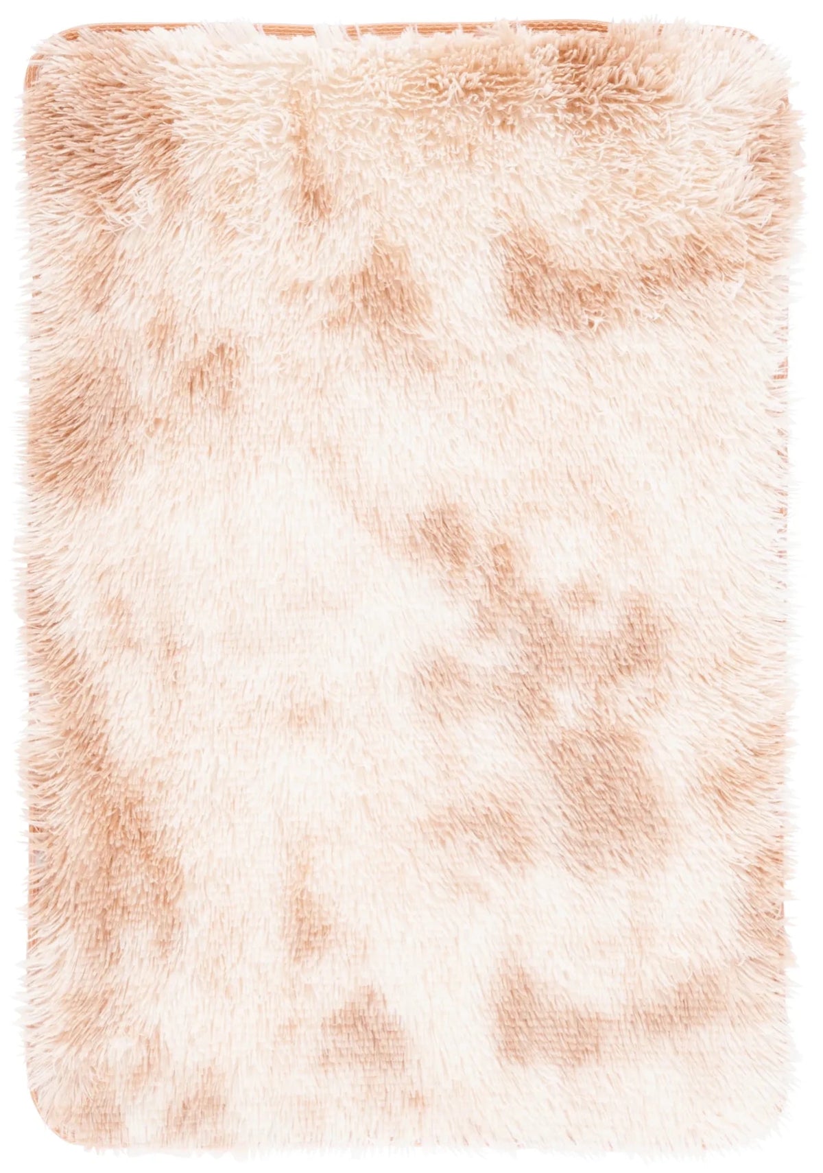 Safavieh Rainbow Shag 2'-0" x 3'-0" Rug in Beige