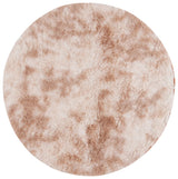 Safavieh Rainbow Shag 4'-0" x 4'-0" Rug in Beige