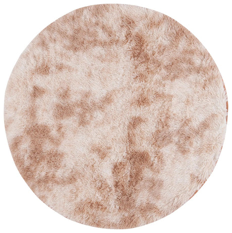 Safavieh Rainbow Shag 4'-0" x 4'-0" Rug in Beige