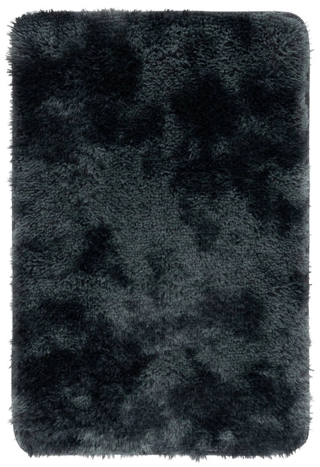 Safavieh Rainbow Shag 2'-0" x 3'-0" Rug in Dark Grey