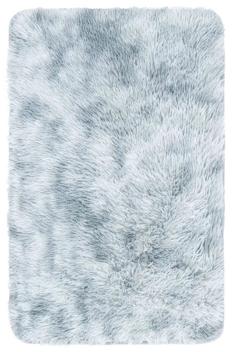 Safavieh Rainbow Shag 2'-0" x 3'-0" Rug in Light Grey