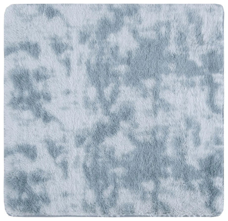 Safavieh Rainbow Shag 4'-0" x 4'-0" Rug in Light Grey