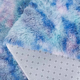 Safavieh Rainbow Shag 4'-0" x 6'-0" Rug in Rainbow / Multi