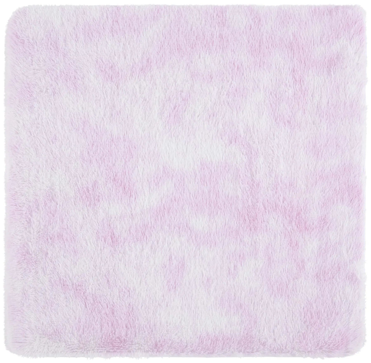 Safavieh Rainbow Shag 4'-0" x 4'-0" Rug in Pink