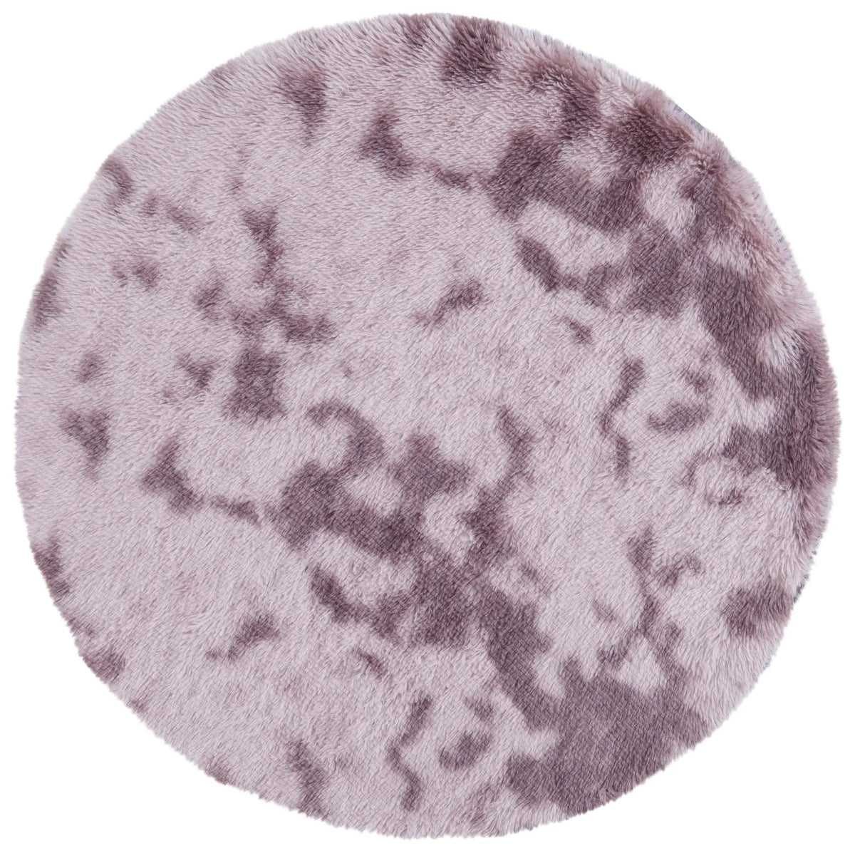 Safavieh Rainbow Shag 4'-0" x 4'-0" Rug in Purple
