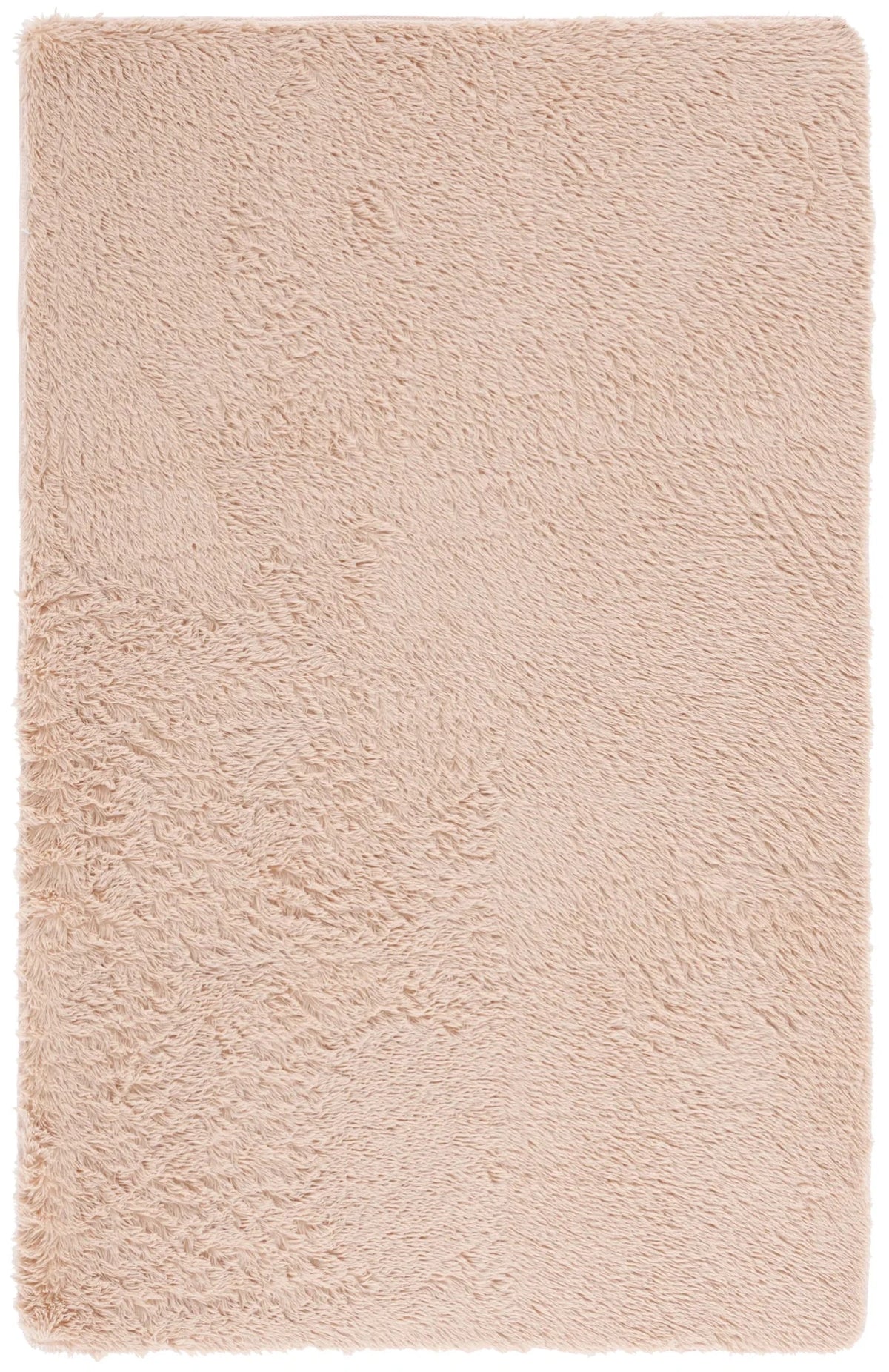Safavieh Rainbow Shag 4'-0" x 6'-0" Rug in Beige