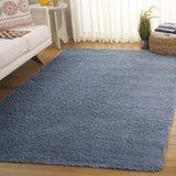 Safavieh Rainbow Shag 4'-0" x 6'-0" Rug in Grey