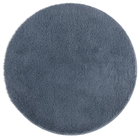 Safavieh Rainbow Shag 4'-0" x 4'-0" Rug in Grey