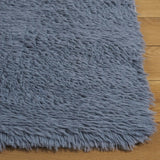 Safavieh Rainbow Shag 4'-0" x 6'-0" Rug in Grey