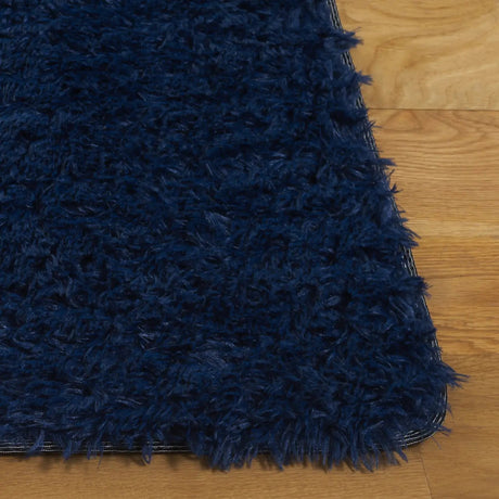 Safavieh Rainbow Shag 4'-0" x 6'-0" Rug in Navy