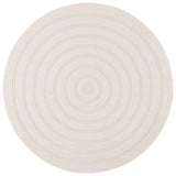 Safavieh Ramona 6'-7" x 6'-7" Rug in Ivory