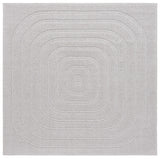 Safavieh Ramona 6'-7" x 6'-7" Rug in Light Grey
