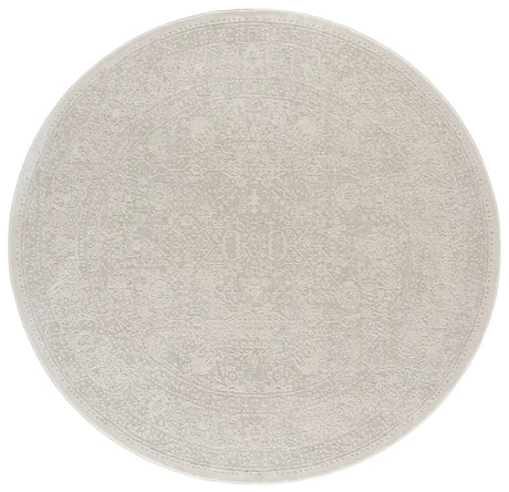 Safavieh Reflection 6'-7" x 6'-7" Rug in White / Ivory