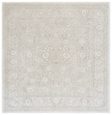 Safavieh Reflection 6'-7" x 6'-7" Rug in White / Ivory