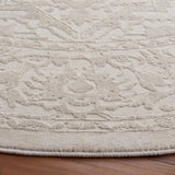 Safavieh Reflection 6'-7" x 6'-7" Rug in Ivory / White