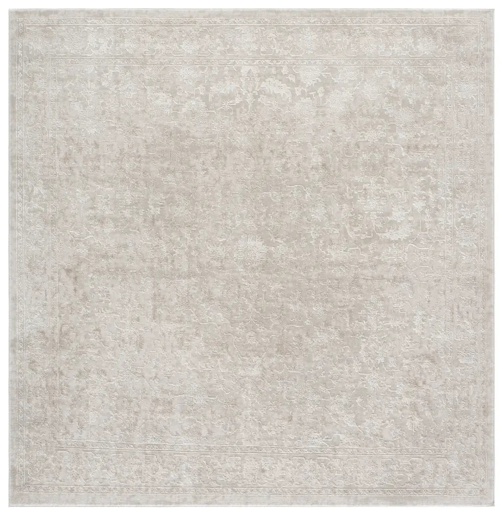 Safavieh Reflection 6'-7" x 6'-7" Rug in Beige / Ivory
