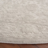 Safavieh Reflection 6'-7" x 6'-7" Rug in Beige / Ivory