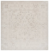 Safavieh Reflection 6'-7" x 6'-7" Rug in Ivory / White