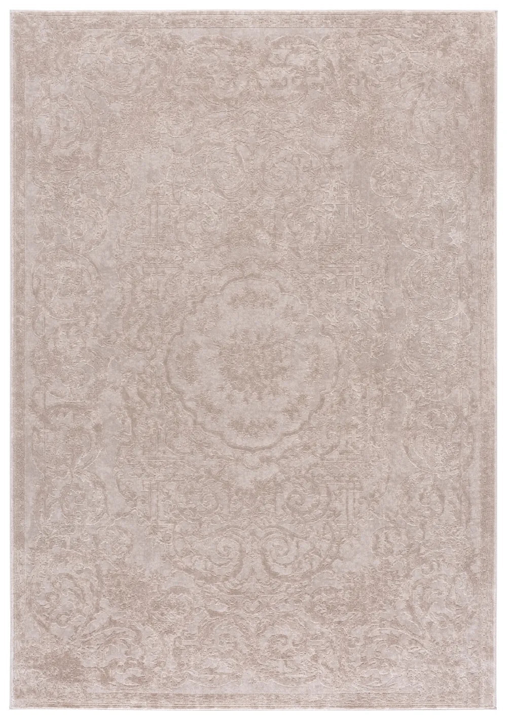 Safavieh Reflection 5'-1" x 7'-6" Rug in Ivory / White
