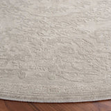 Safavieh Reflection 6'-7" x 6'-7" Rug in Ivory / White