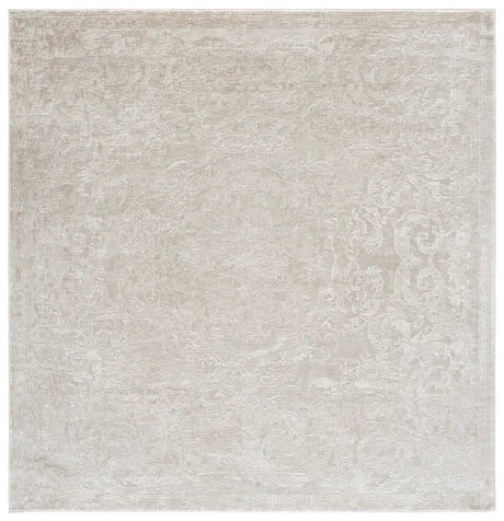 Safavieh Reflection 6'-7" x 6'-7" Rug in Ivory / White