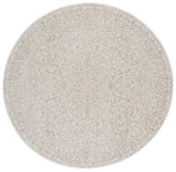 Safavieh Reflection 6'-7" x 6'-7" Rug in Ivory / White