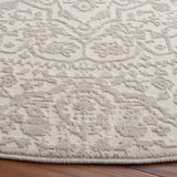 Safavieh Reflection 6'-7" x 6'-7" Rug in Ivory / White