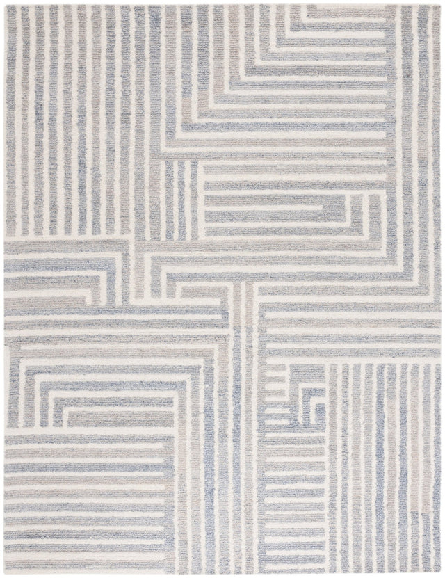 Safavieh Renewal Rnw206M Blue/Ivory Rug.