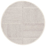 Safavieh Renewal 6'-0" x 6'-0" Rug in Grey / Ivory