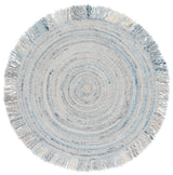 Safavieh Renewal 5'-0" x 5'-0" Rug in Ivory / Light Blue