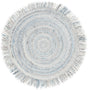 Safavieh Renewal 3'-0" x 3'-0" Rug in Ivory / Light Blue