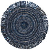 Safavieh Renewal 3'-0" x 3'-0" Rug in Navy / Beige