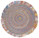 Safavieh Renewal 5'-0" x 5'-0" Rug in Red / Blue